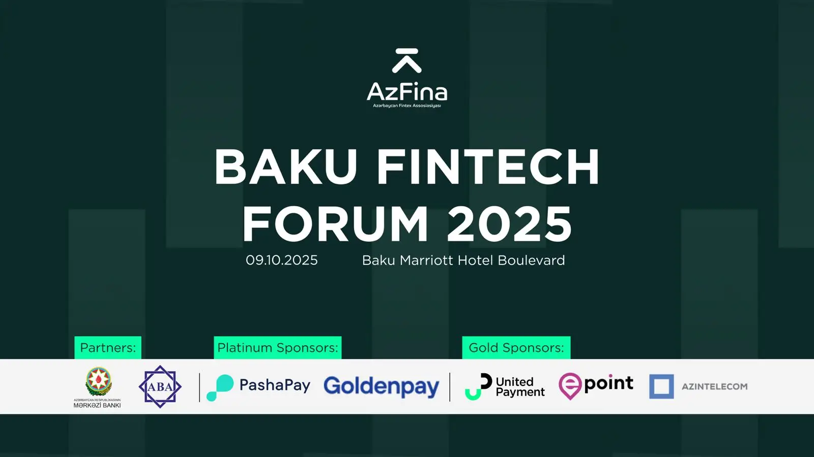 “Bakı Fintex Forumu 2025”  keçiriləcək