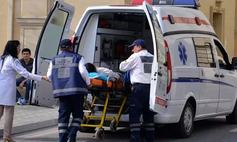 Lənkəranda iki avtomobil toqquşdu: 5 yaralı