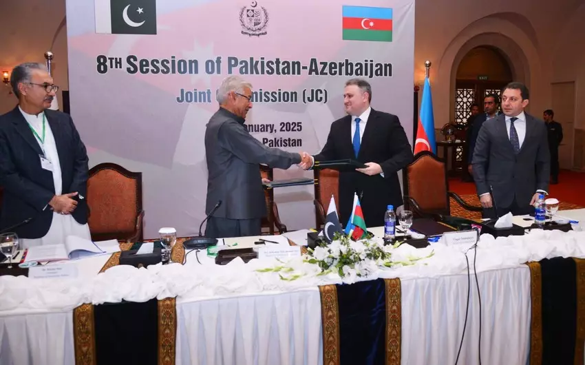 ​​​​​​​Azərbaycan - Pakistan Hökumətlərarası Birgə Komissiyasının VIII iclasının yekun Protokolu imzalanıb - FOTO