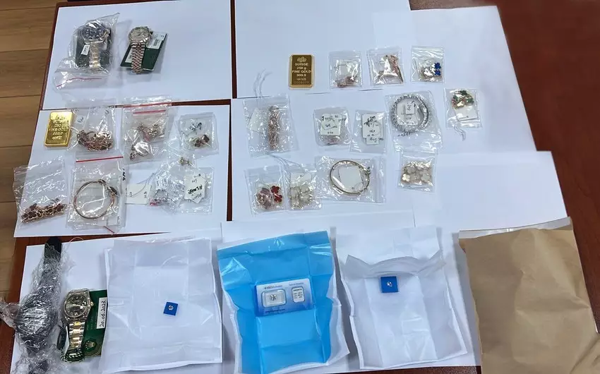 DGK külli miqdarda brilliant, qızıl və qiymətli əşyalar aşkarlayıb