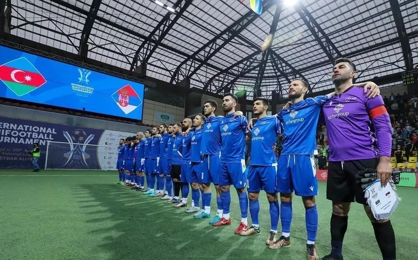 Azərbaycan yığması Millətlər Liqasında ikinci olub