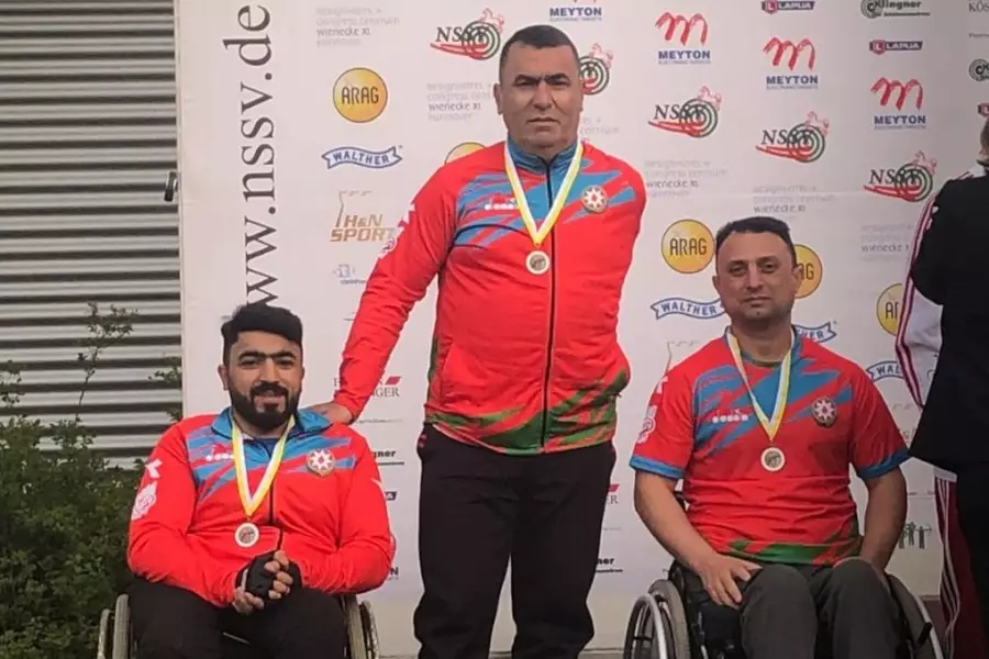 Azərbaycan millisi Hannoverdə gümüş medal qazandı
