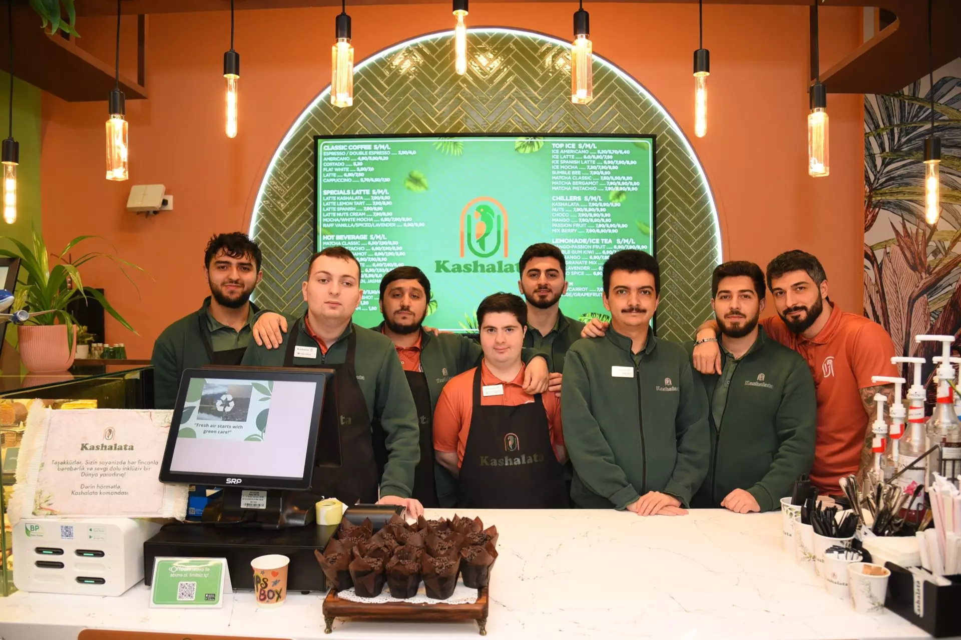 Bakıda ilk inklüziv kafe - “Kaşalata” kafeyə mediatur təşkil edilib - FOTO