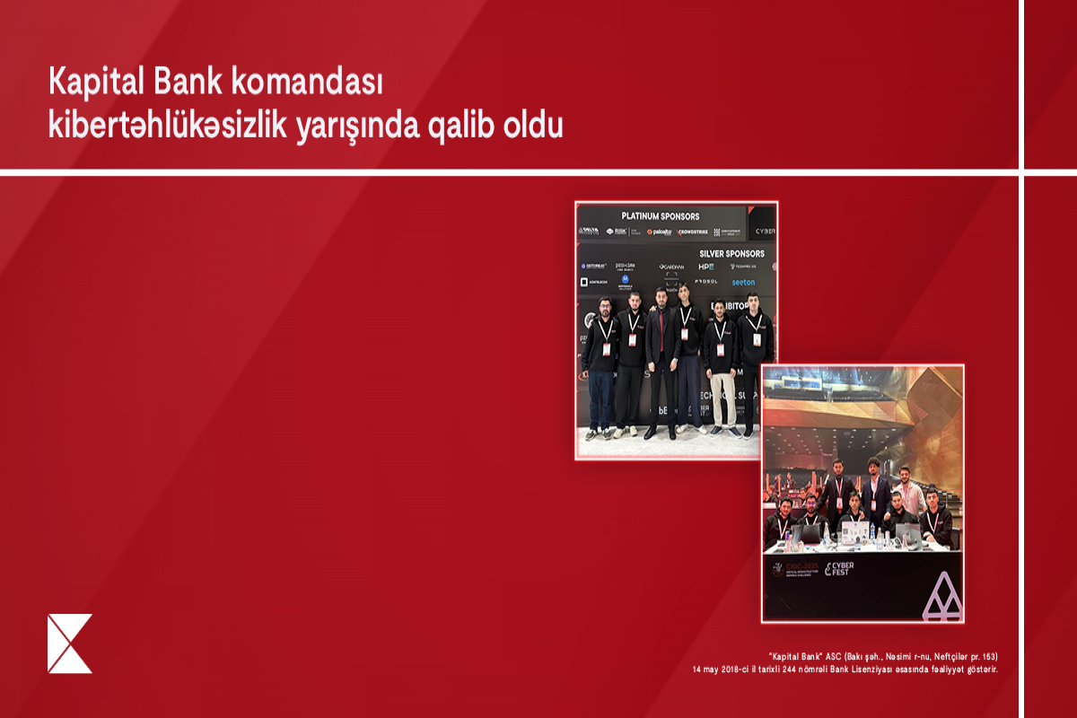 Kapital Bank-ın İT komandası ölkənin ən güclü mütəxəssisləri sırasında