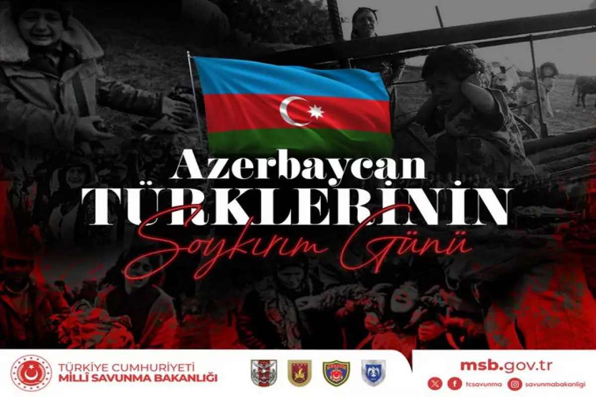 Türkiyə MMN 31 Mart – Azərbaycanlıların Soyqırımı Günü ilə bağlı paylaşım edib