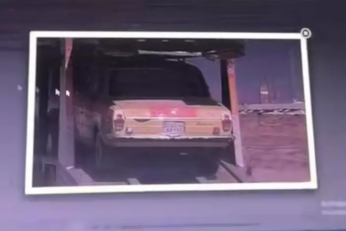 Azərbaycanda evakuatorda daşınan avtomobil cərimələndi