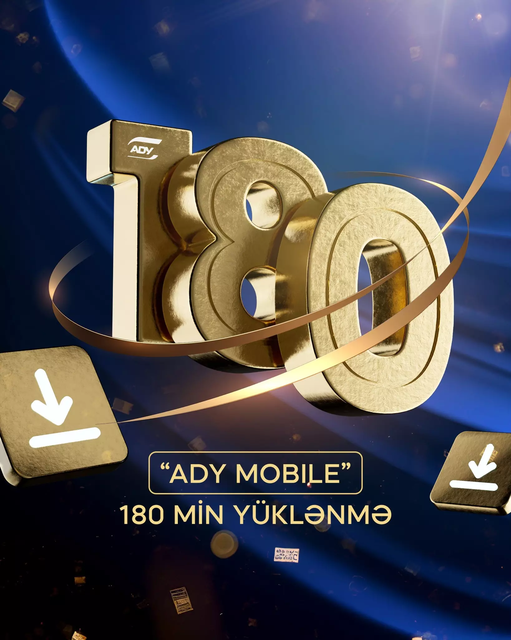 “ADY Mobile” tətbiqinin yüklənmə sayı 180 minə çatıb