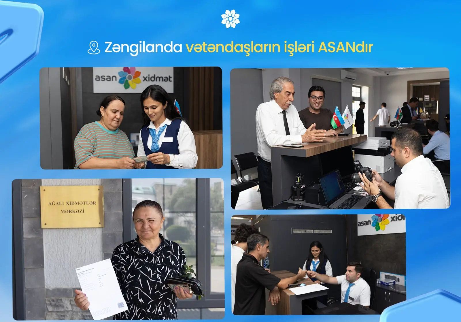 Ağalıda “ASAN xidmət” köşkü vasitəsilə növbəti dəfə vətəndaşlara xidmət göstərilib