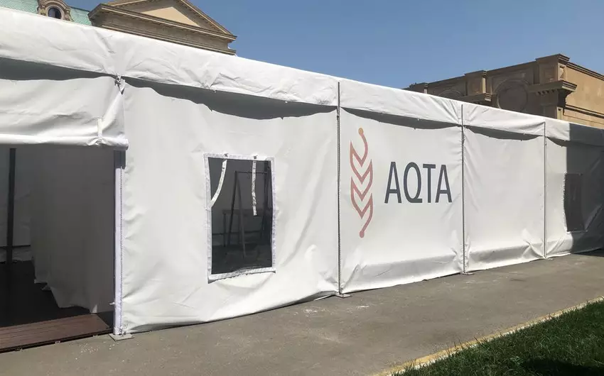 AQTA  Ağalı və Talış kəndlərində çadırlar quraşdırıb