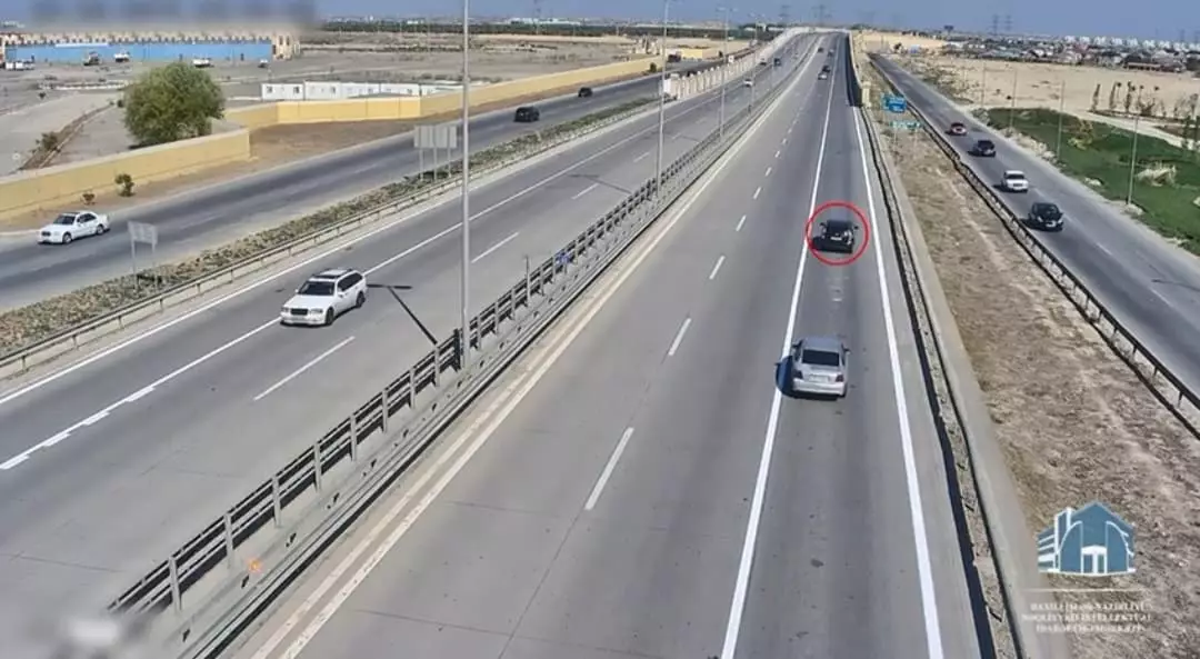 Bakıda ağır yol qəzalarının anbaan görüntüləri - VİDEO