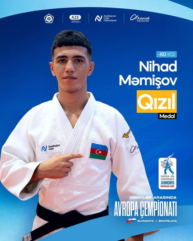 Məmişov Avropa çempionu oldu