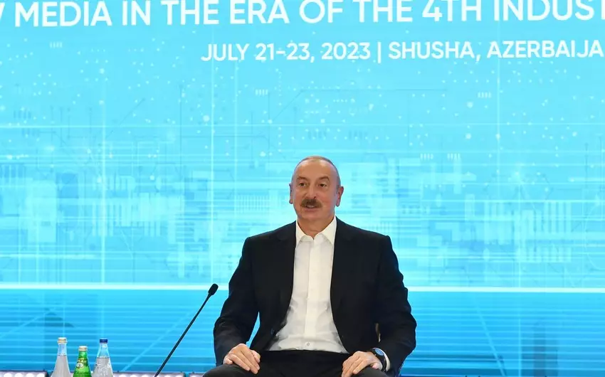 İlham əliyev Brüssel formatından danışıb