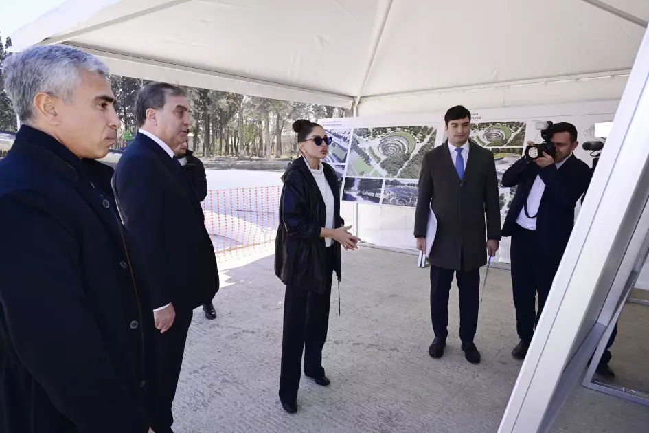 Gəncə Memorial Kompleksinin layihəsi ilə tanışlıq - FOTO