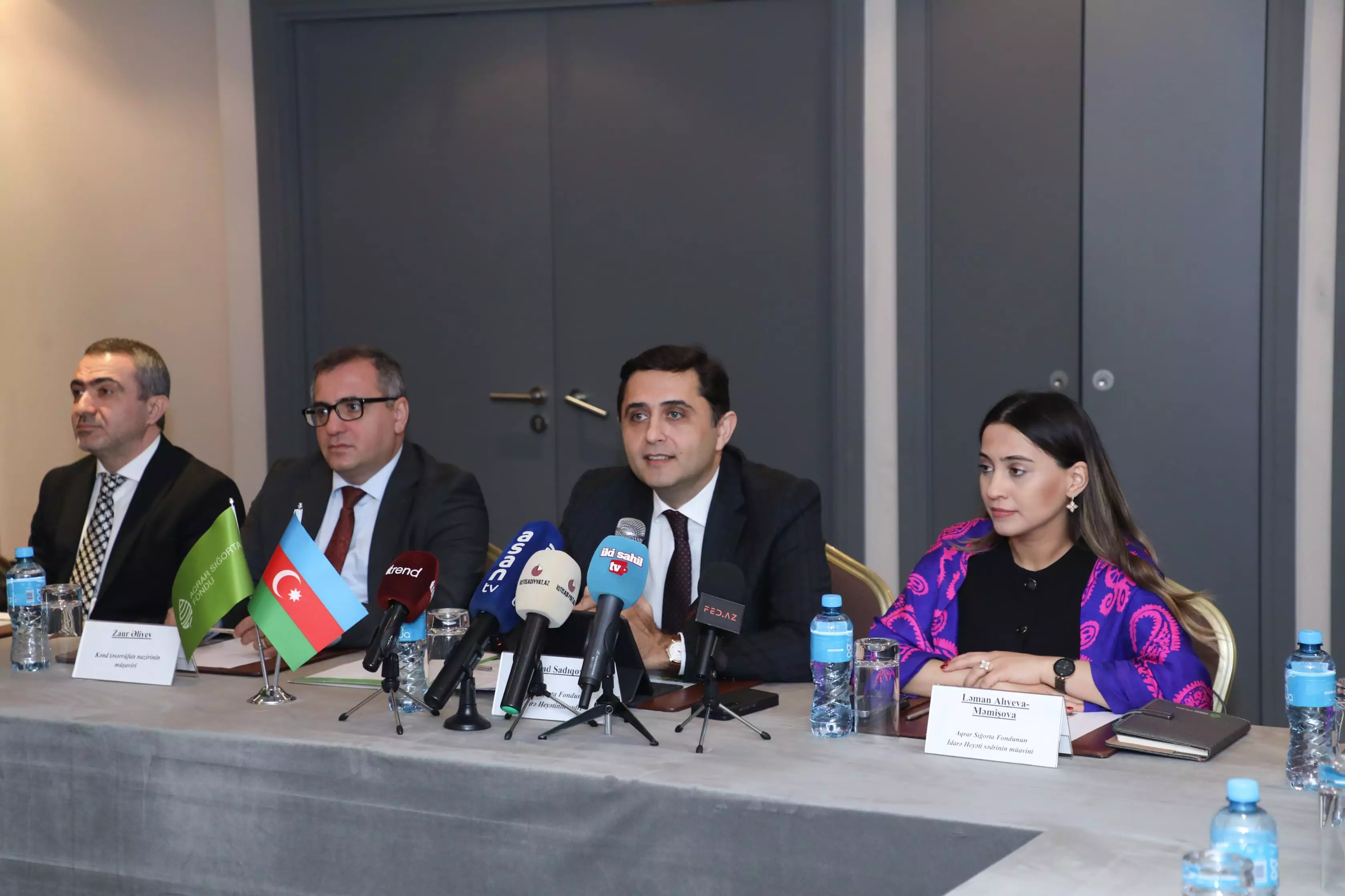 "Azərbaycanda aqrar sığorta: İnkişaf və perspektivlər" mövzusunda tədbir keçirilib - FOTO
