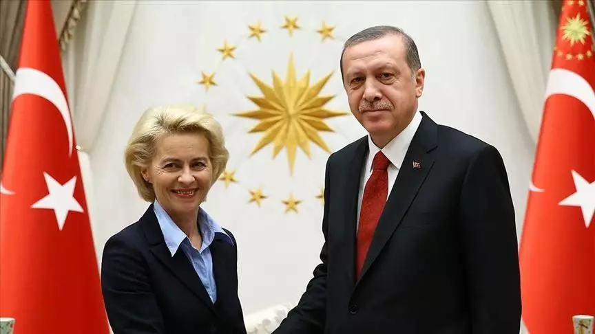 Ərdoğanla Von der Leyen taxıl müqaviləsinin uzadılmasını müzakirə edib