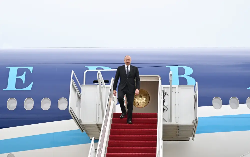 Azərbaycan Prezidenti ABŞ-a işgüzar səfərə gedib