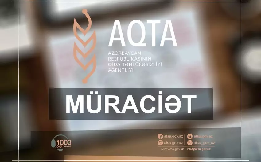 AQTA bəzi müəssisələrə fitosanitar sertifikatın verilməsini dayandırıb