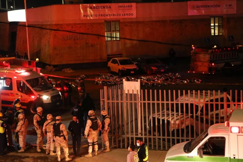 Meksikada mağaza yandı: ölənlər var