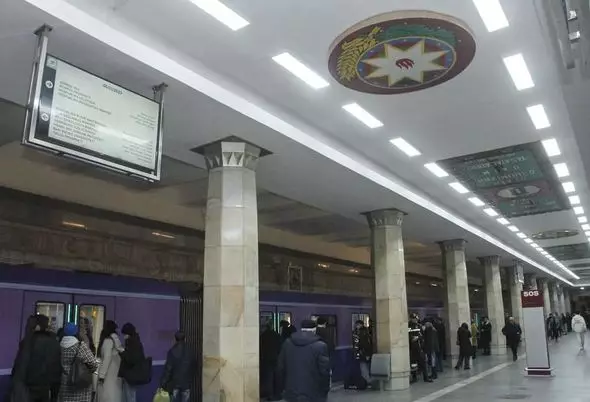Metronun “20 Yanvar” stansiyası yenilənib - FOTO