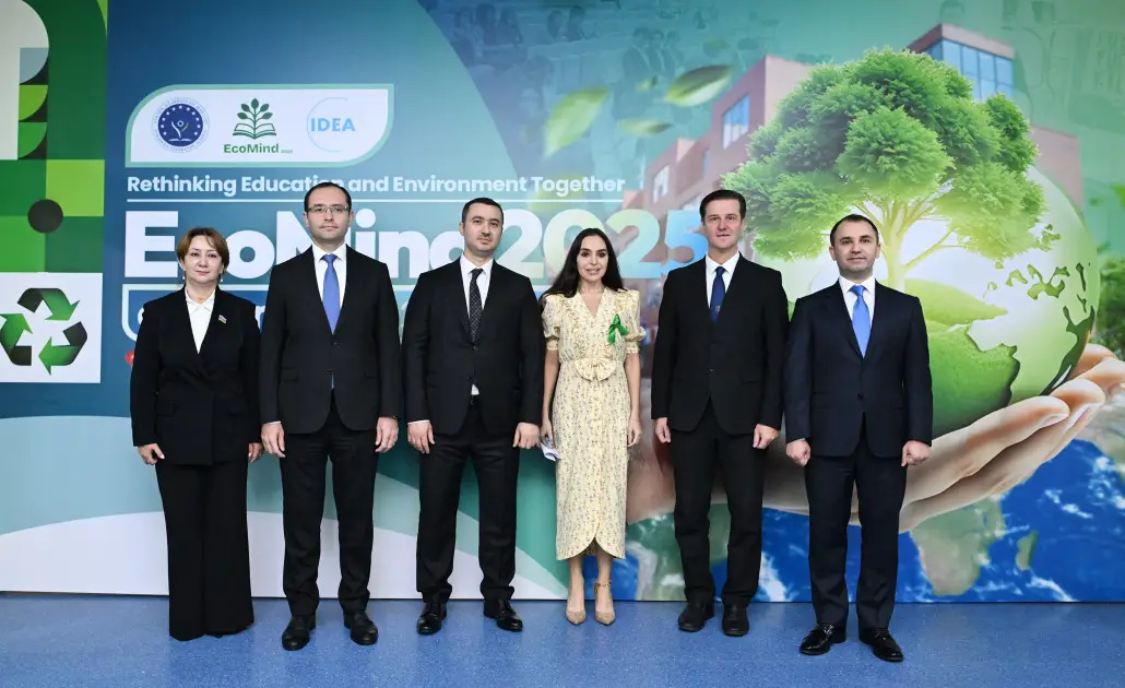 Leyla Əliyeva "EcoMind 2025" konfransında iştirak edib - FOTO