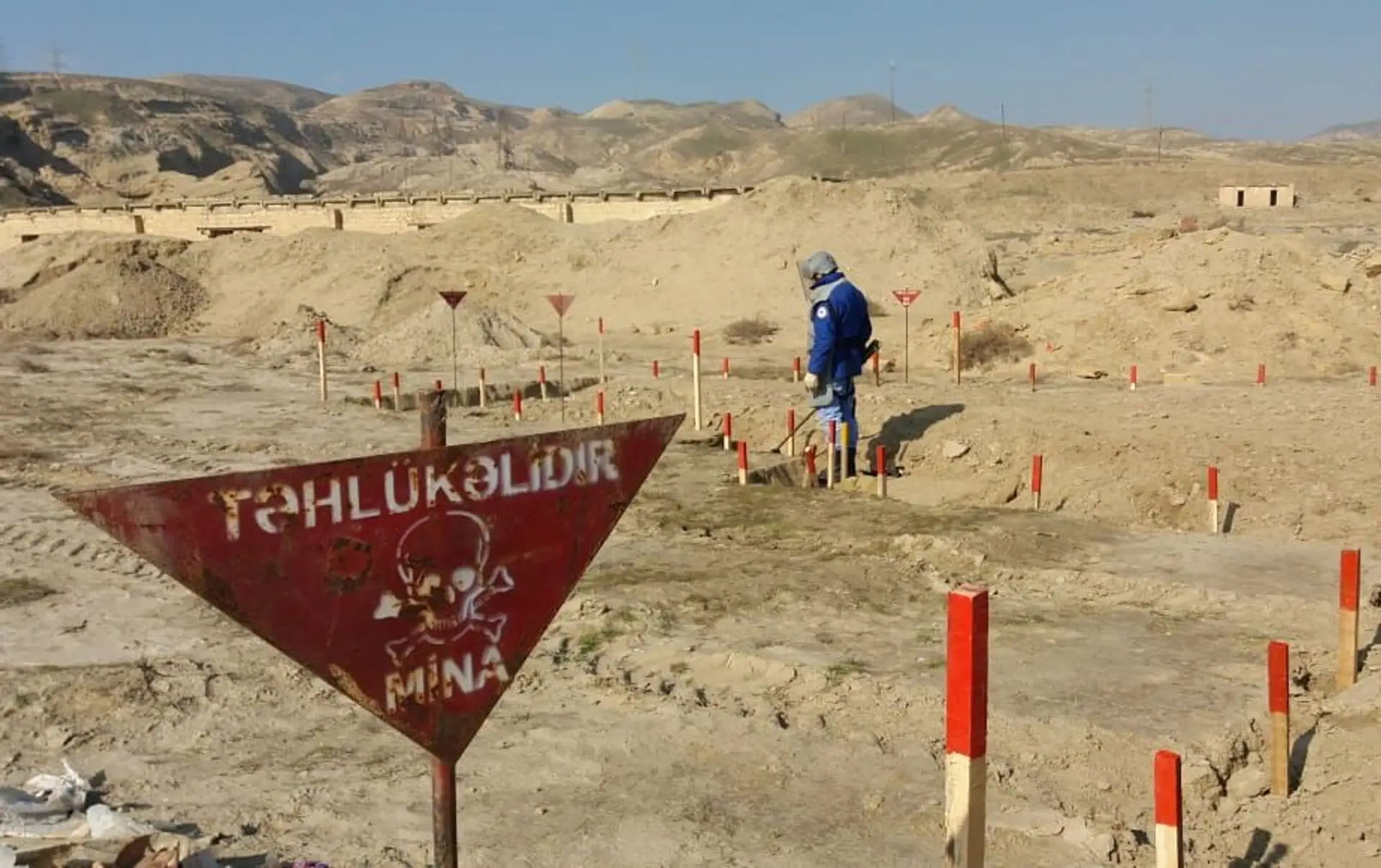 Ötən ay 6600 hektardan çox ərazi minalardan təmizlənib