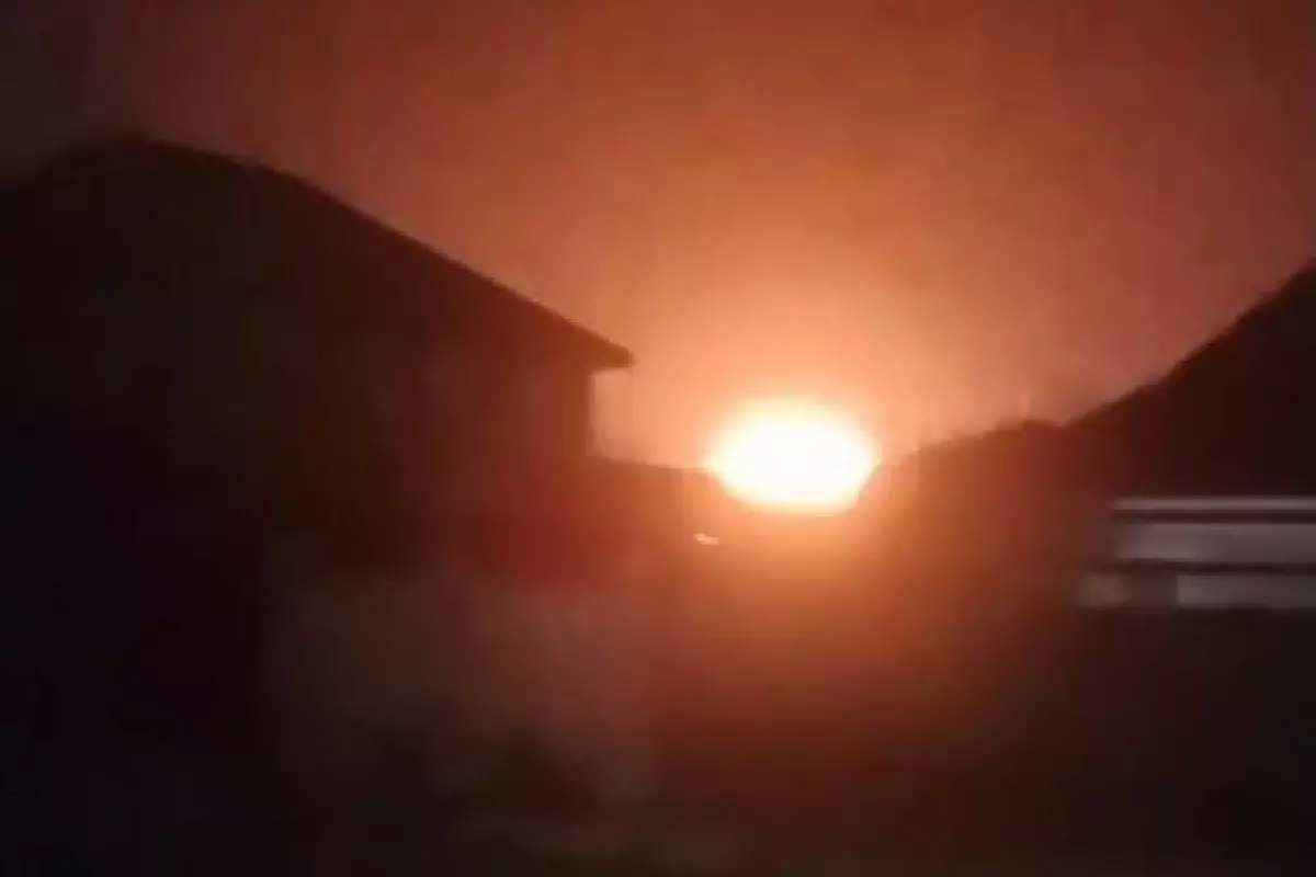 Rusiyanın "Kalibr" raketlərini daşıyan qatar vurulub
