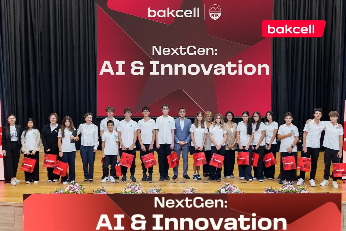 “Bakcell” Bilik Günü münasibətilə Müasir Təhsil Kompleksinin şagirdləri ilə görüşüb - FOTO