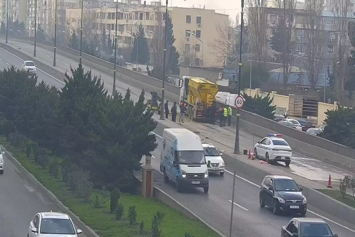Babək prospektində təmir işləri ilə əlaqədar qoyulan məhdudiyyət aradan qaldırılıb - YENİLƏNİB
