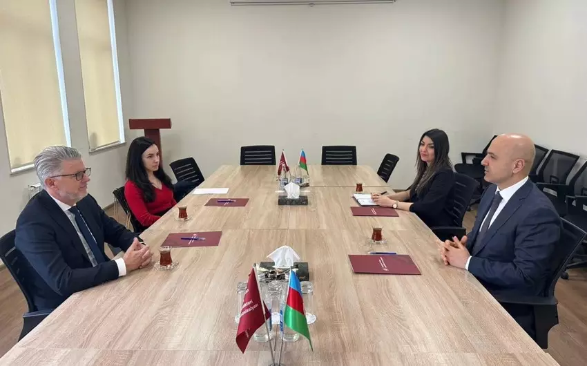 Frankfurt-Bakı-Frankfurt reysi üzrə müntəzəm uçuşlara başlanılacaq - FOTO