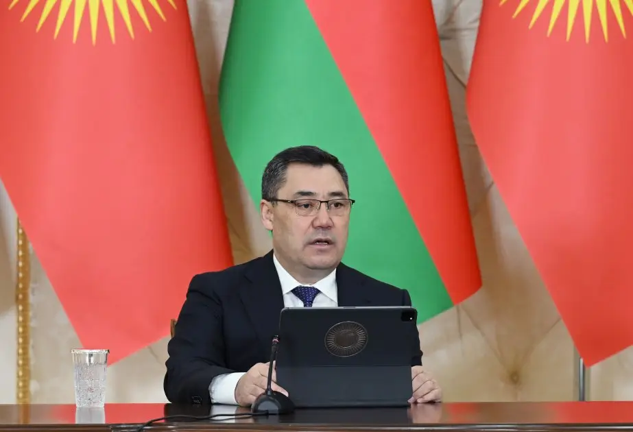 Sadır Japarov Prezident İlham Əliyevi təbrik edib