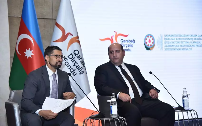 Emin Hüseynovun iştirakı ilə QDF-in görüşü keçirilib (FOTO)