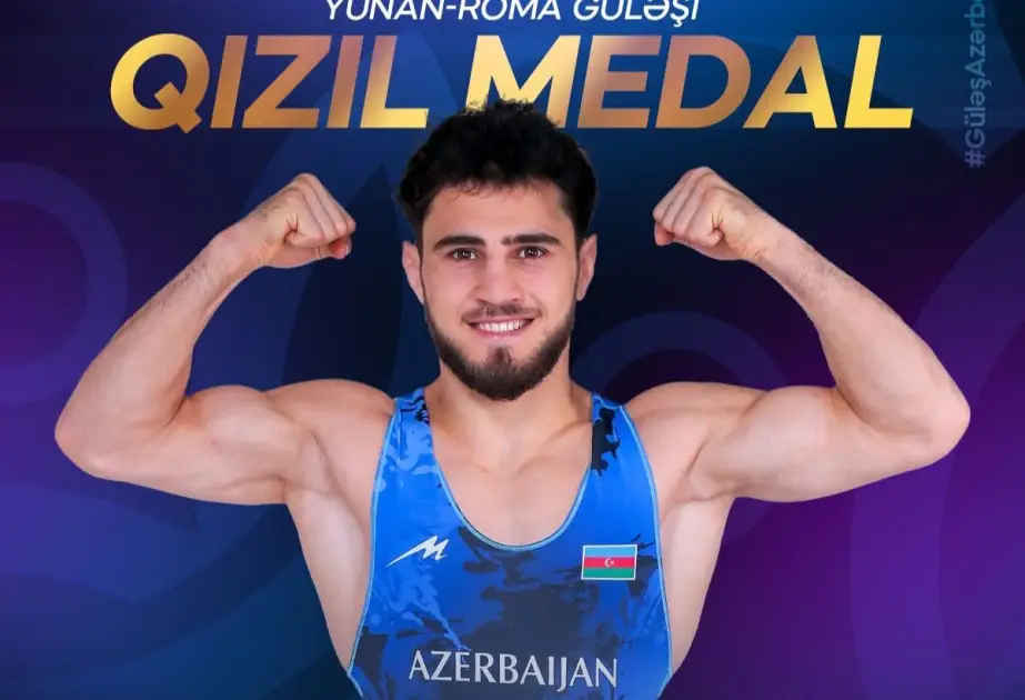 Güləşçimiz dünya çempionu oldu