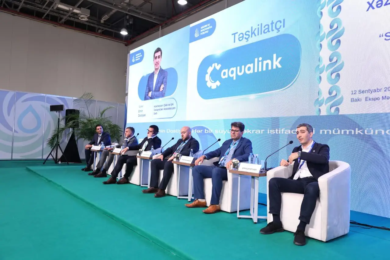 Ölkəmizdə keçirilən VI Xəzər Su İnnovasiya Forumu uğurla yekunlaşdı! - FOTO