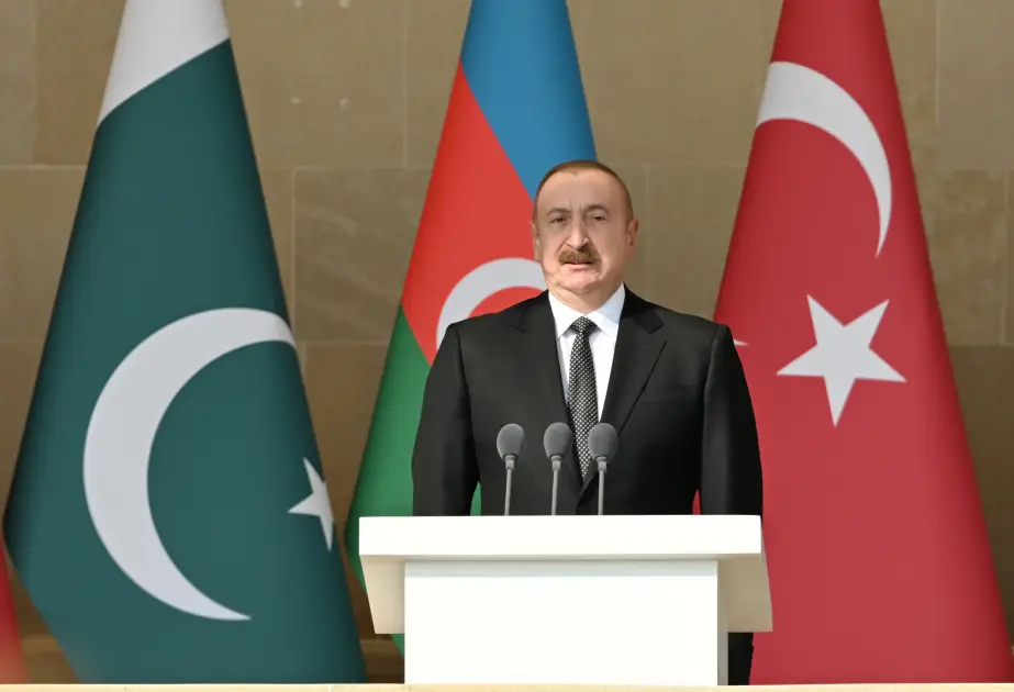 İlham Əliyev: Türkiyə Prezidenti İkinci Qarabağ müharibəsinin ilk saatlarından başlayaraq Azərbaycana öz dəstəyini göstərirdi