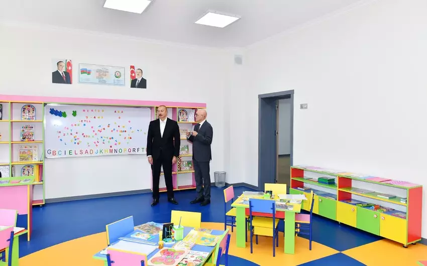 Şəmkirdə Məhəmməd Füzuli adına məktəb-liseyin yeni binasının açılışı olub - YENİLƏNİB