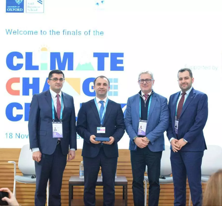İqlim dəyişikliyi müsabiqəsinin finalı olub - FOTO