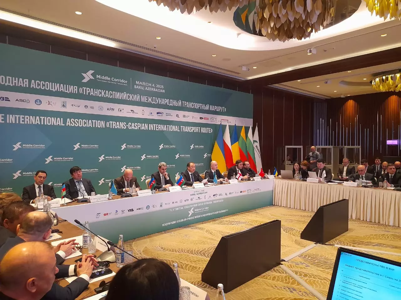 Trans-Xəzər Beynəlxalq Nəqliyyat Marşrutu regional nəqliyyat bağlantısına yeni üstünlüklər qazandıracaq: Bakıda yeni sazişlər imzalandı - FOTO - YENİLƏNİB 3