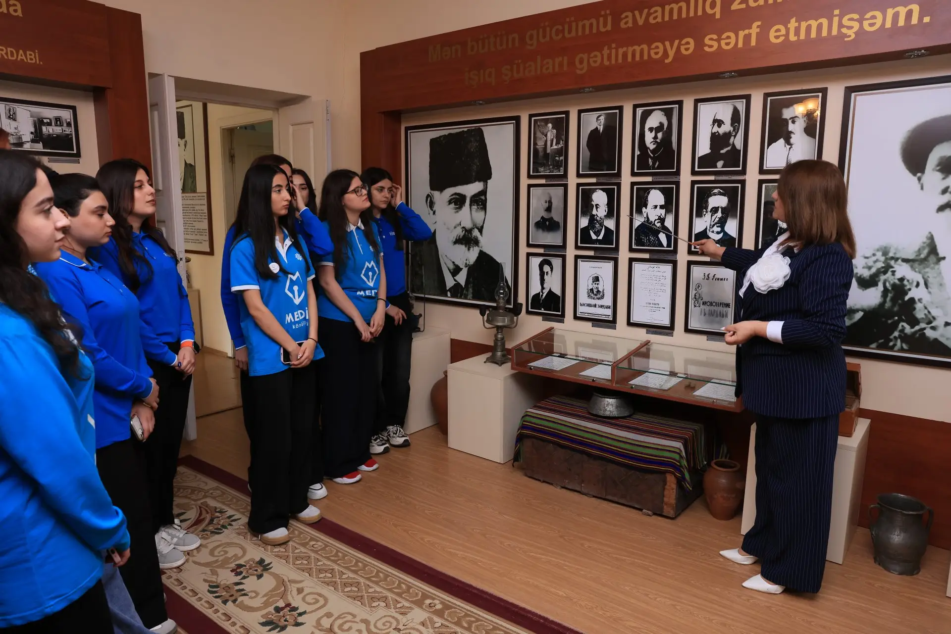 MEDİA və RİİB könüllüləri Zərdab şəhərinə səfər ediblər - FOTO