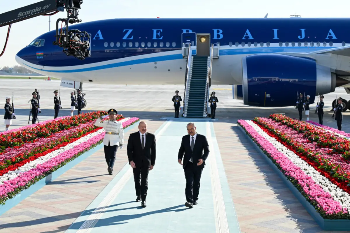 Azərbaycan Prezidenti İlham Əliyev Özbəkistana səfərə gedib