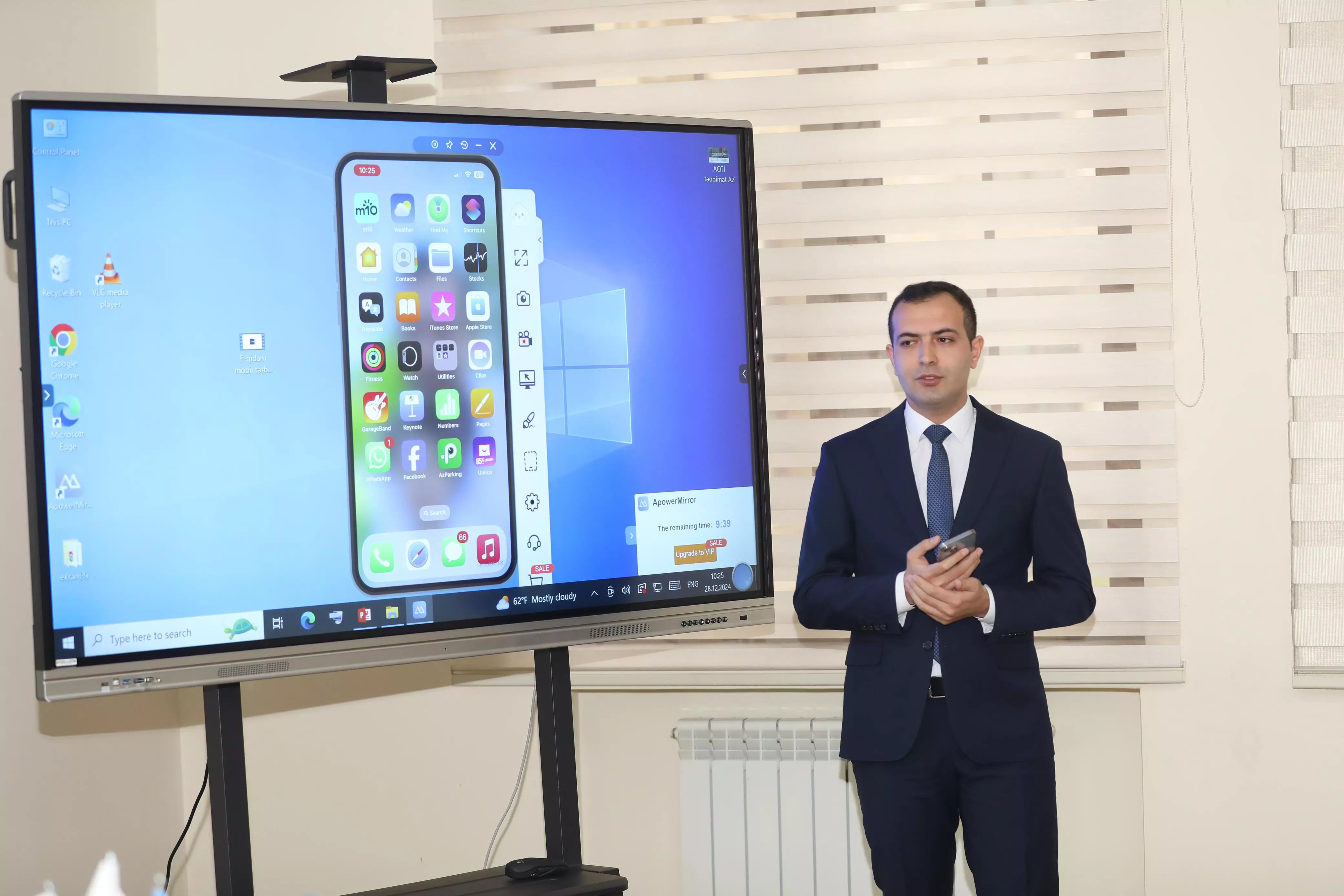 “E-Qidam” mobil tətbiqi ictimaiyyətə təqdim olunub - FOTO