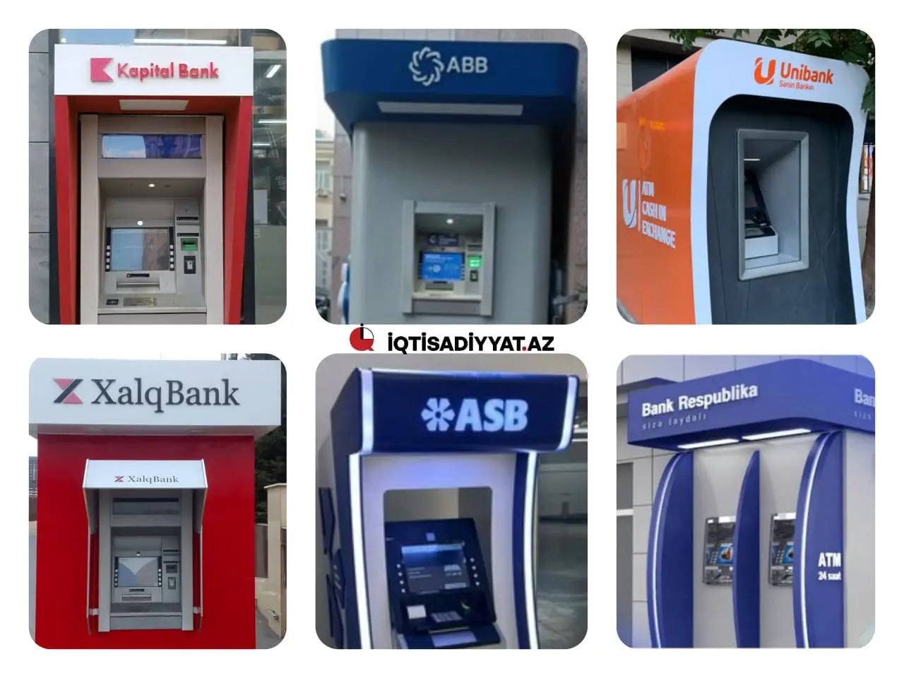Azərbaycanda ən çox bankomatı olan banklar – CƏDVƏL