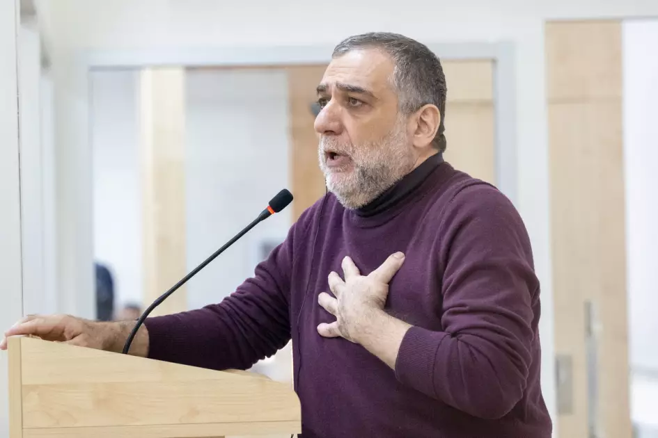 Ruben Vardanyanın təqsirləndirildiyi cinayət işinin məhkəmə baxışı davam etdirilib - FOTO