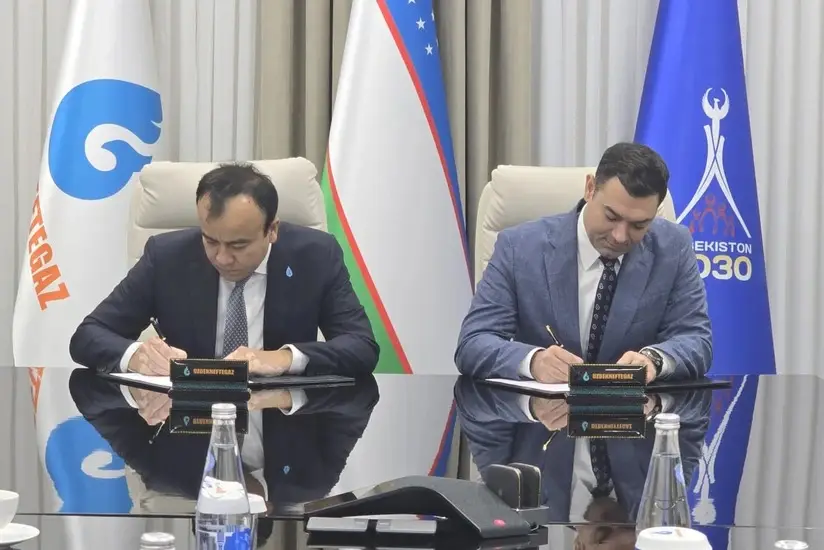 SOCAR "Uzbekneftegaz"la süni intellektin tətbiqi sahəsində Anlaşma Memorandumunu imzalayıb - FOTO