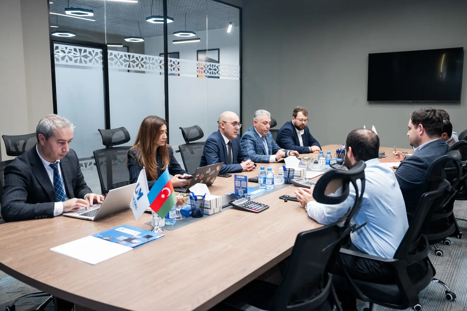 “Sənaye 4.0 Hazırlıq” Proqramı çərçivəsində “Unimetal” MMC ilə görüş keçirilib - FOTO
