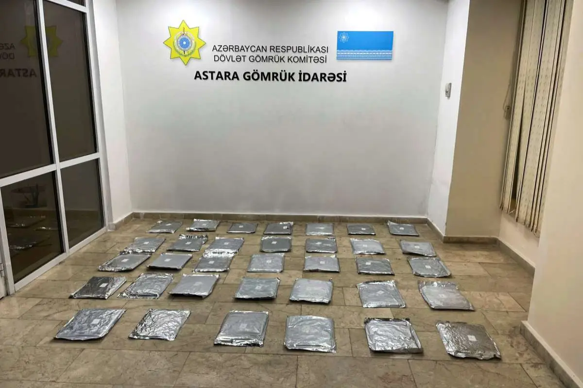 “Astara” gömrük postunda külli miqdarda marixuana aşkarlanıb