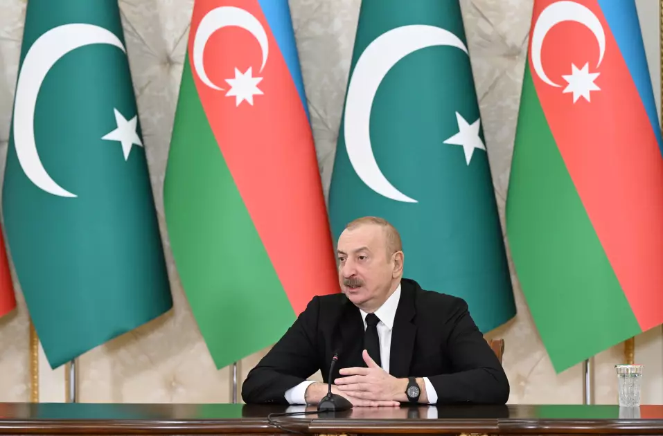 Azərbaycan Prezidenti: Pakistan bizim üçün ən yaxın dost və qardaşlardan biridir