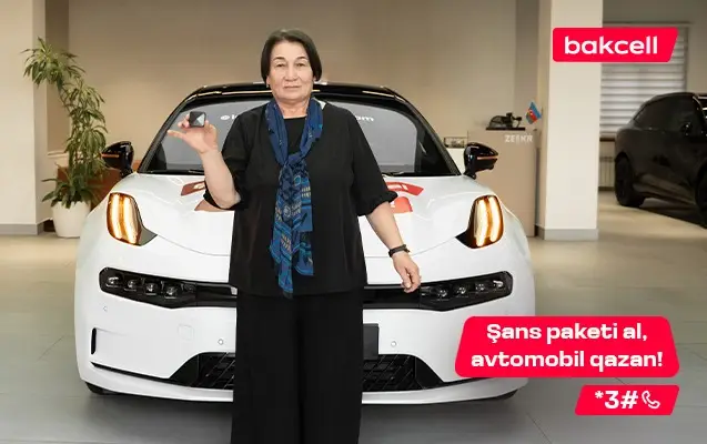 Bakcell-in meqa lotereyasında 6-cı avtomobil sahibinə çatdı!