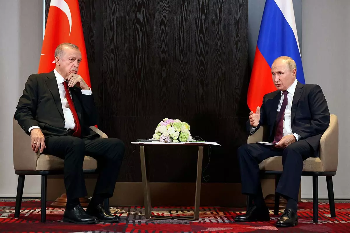 Putin və Ərdoğan ticari-iqtisadi əlaqələri müzakirə ediblər