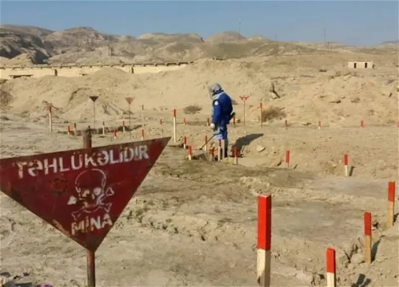 Ötən həftə 1587 hektardan çox ərazi minalardan təmizlənib