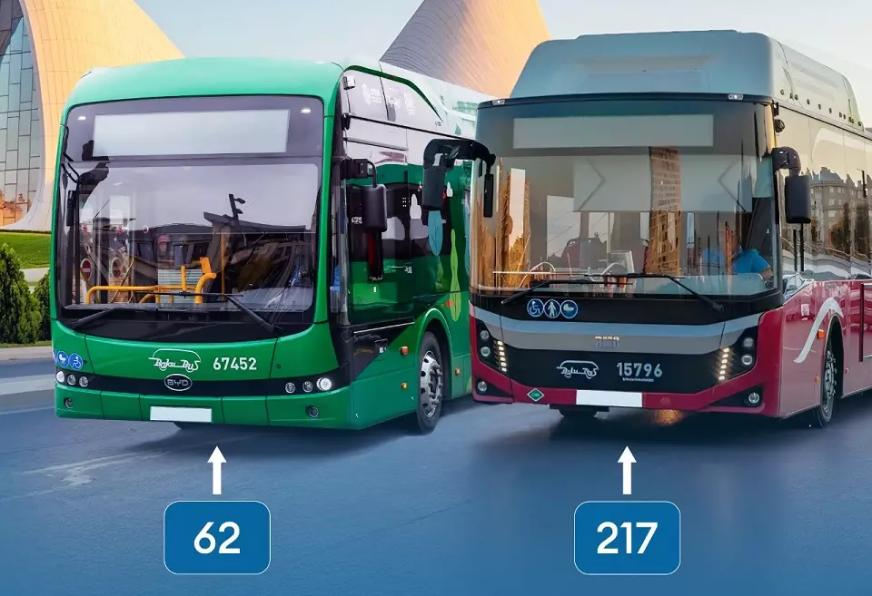 Bu marşrutlar "BakuBus"a verildi